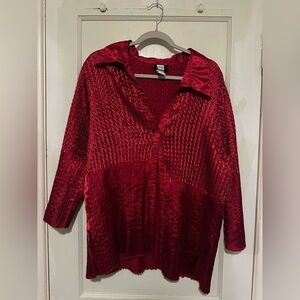 Studio 1940 button blouse size 22/24